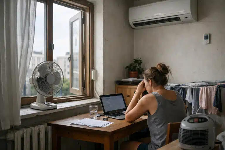 Personne concentrée travaillant sur un ordinateur portable